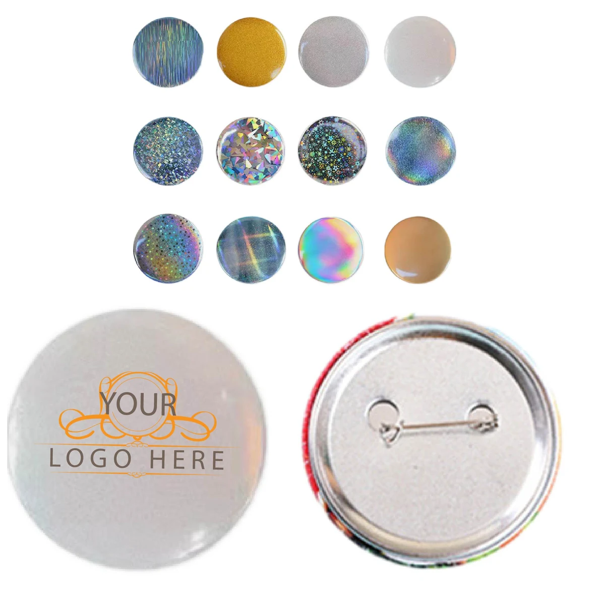 Full Color Round Custom Buttons 1