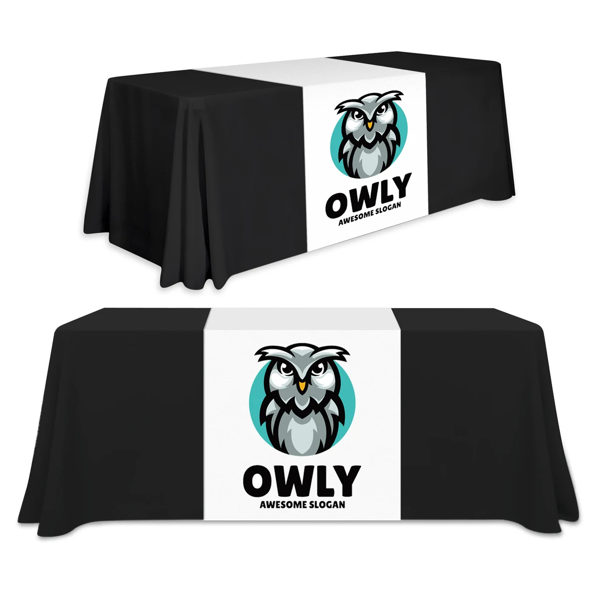 30" X 88" Premium Standard Table Runner(Full Color Dye Sublimation) 1