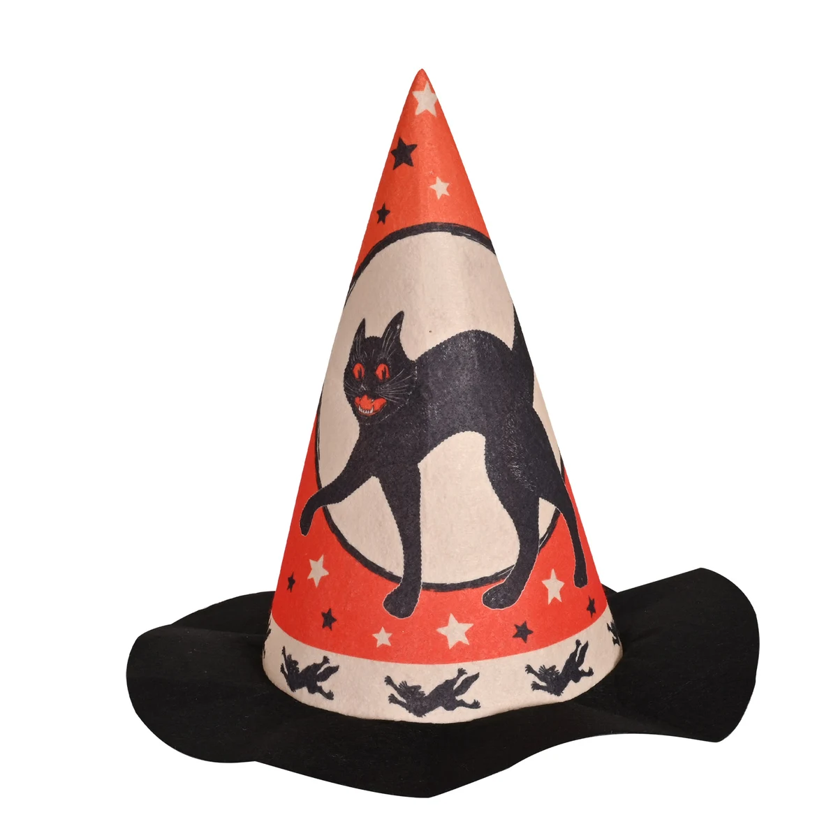 Vintage Halloween Felt Witch Hat 1