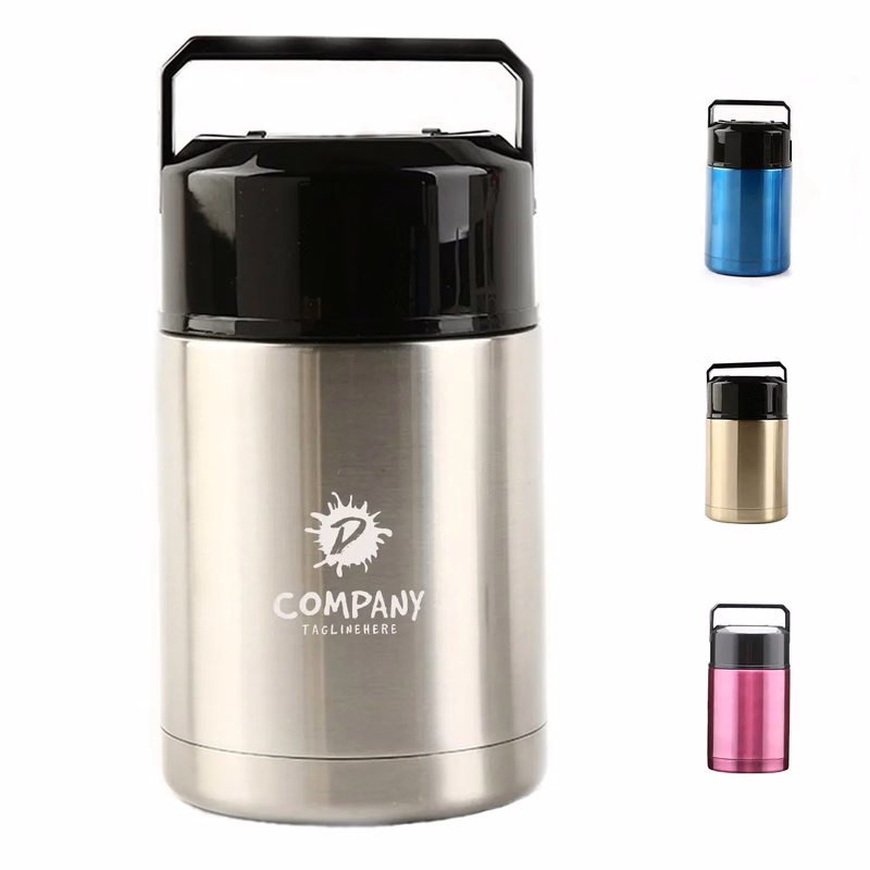 Custom 41oz Vacuum Insulated Portable Stainless Food Jar
