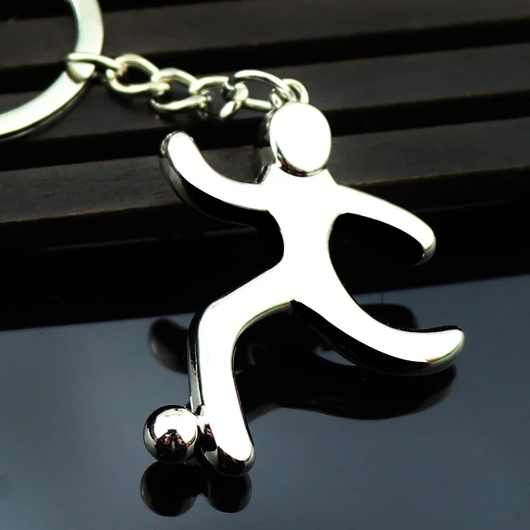 Soccer player key chain 1