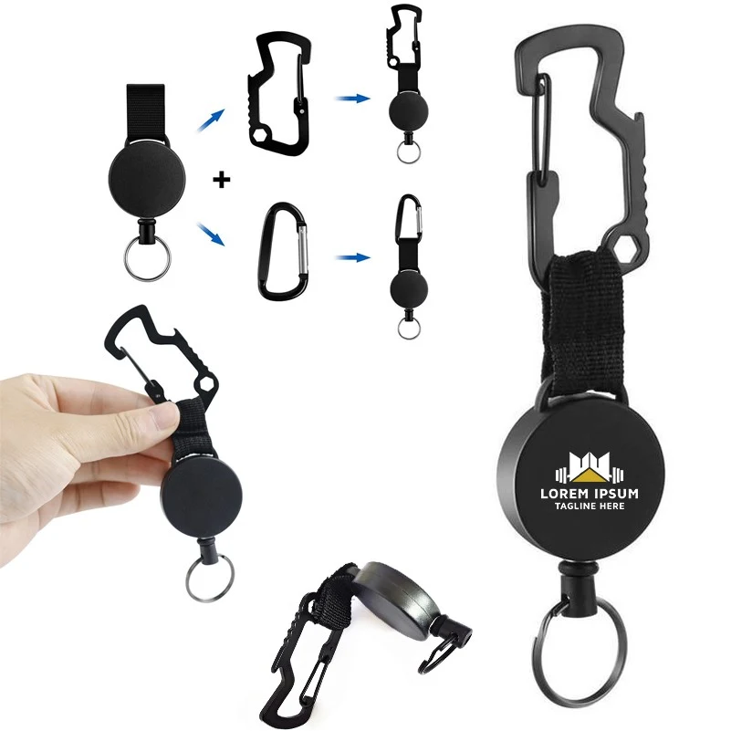 Muti-Function Retractable Keychain 1