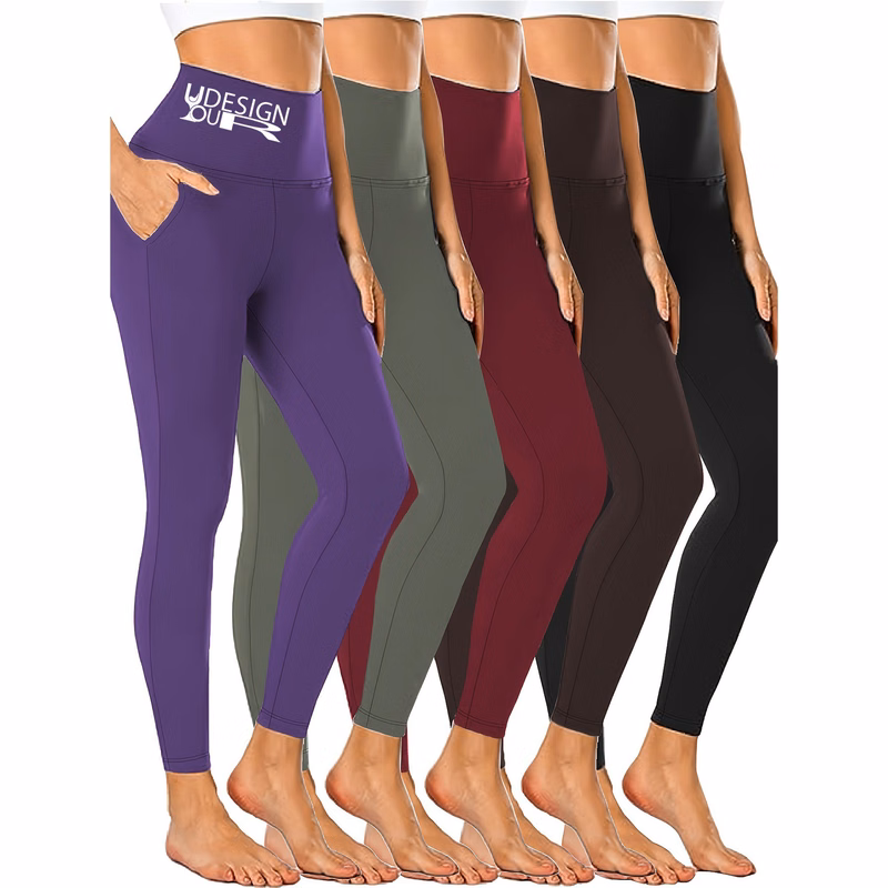 Premium High-Waisted Leggings Yoga Pants with Pockets