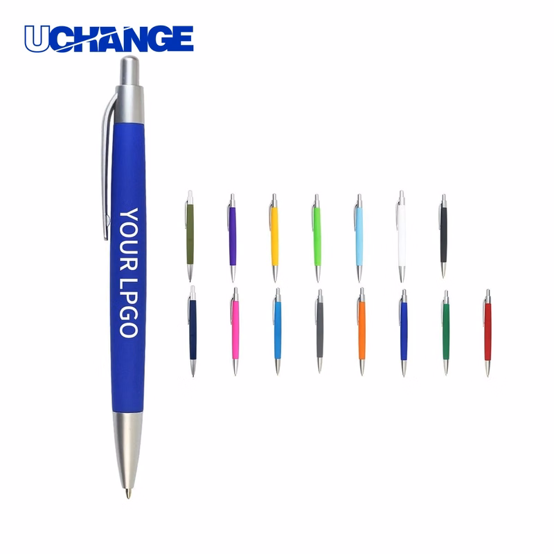 Curvy Plastic Ballpoint Pen Tool