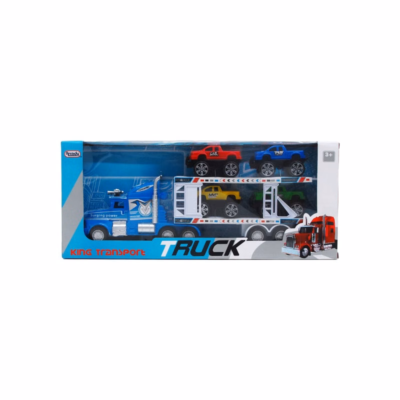 King Transport Toy Trucks 5-Piece