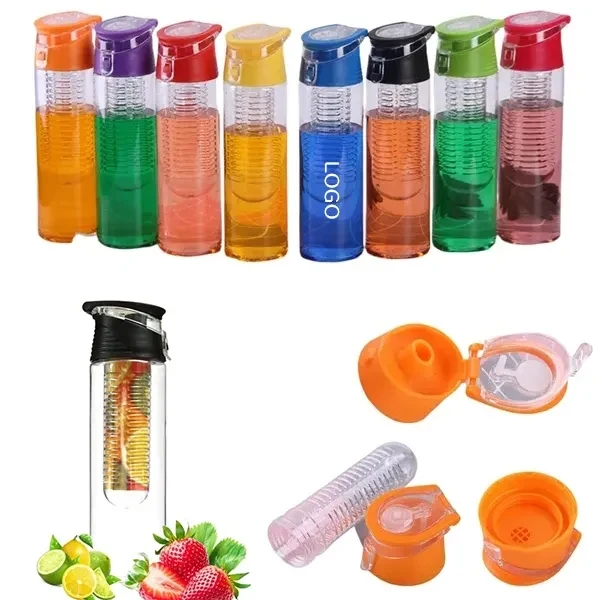 BPA-Free Fruit Infuser Bottle with Carrying Handle 1