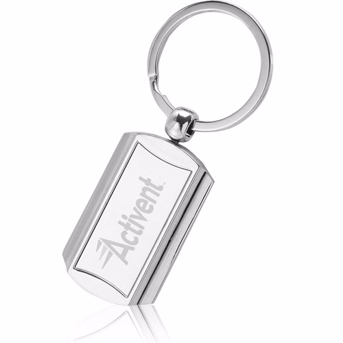 Rounded Corner Key Chain