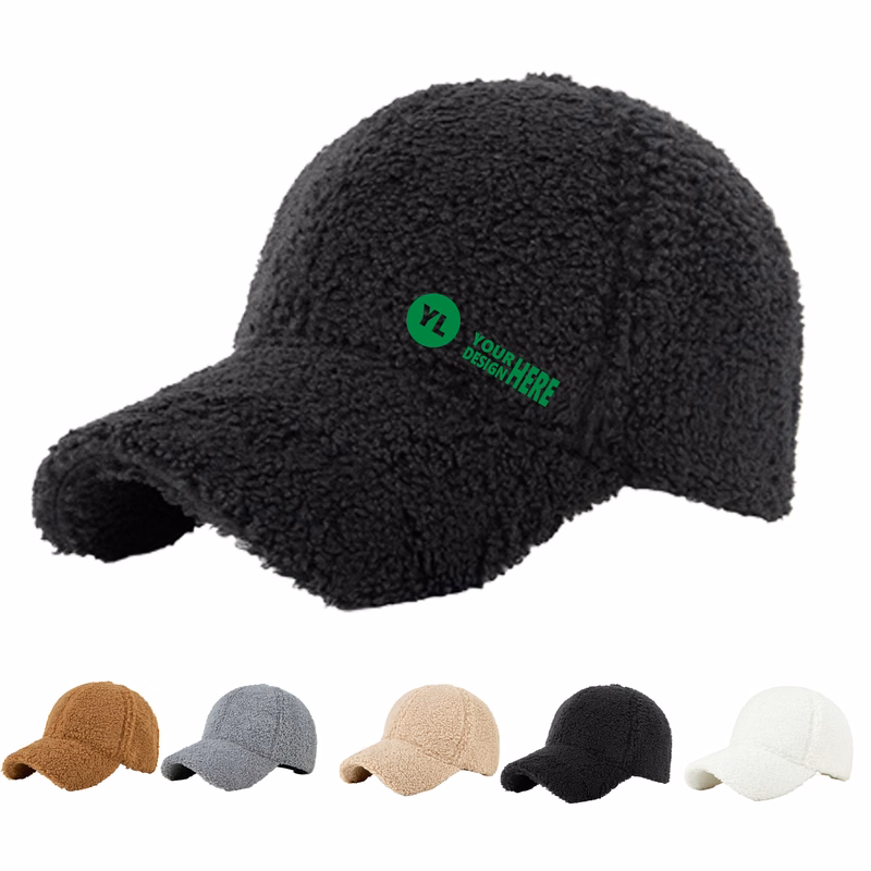 Lamb Fleece Baseball Cap