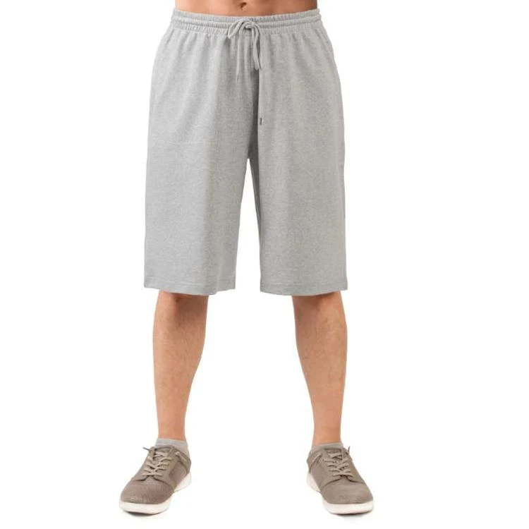 Men's Terry Shorts - Heather Gray Size Small 1