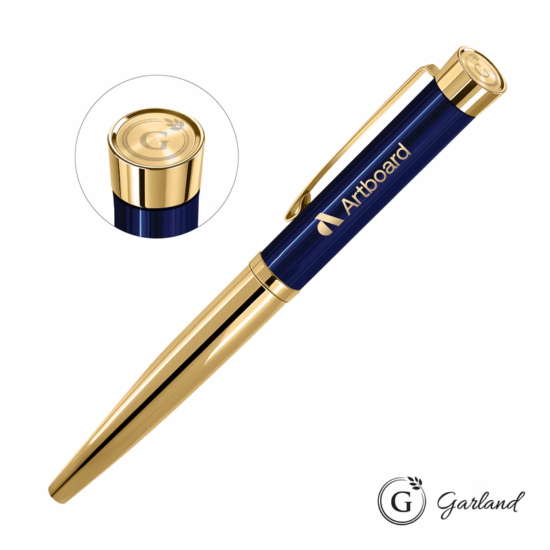 Garland® Executive Emblem Monogram Empire Felt Tip Pen-Gold