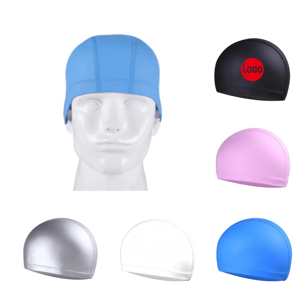 PU Swimming Cap 1