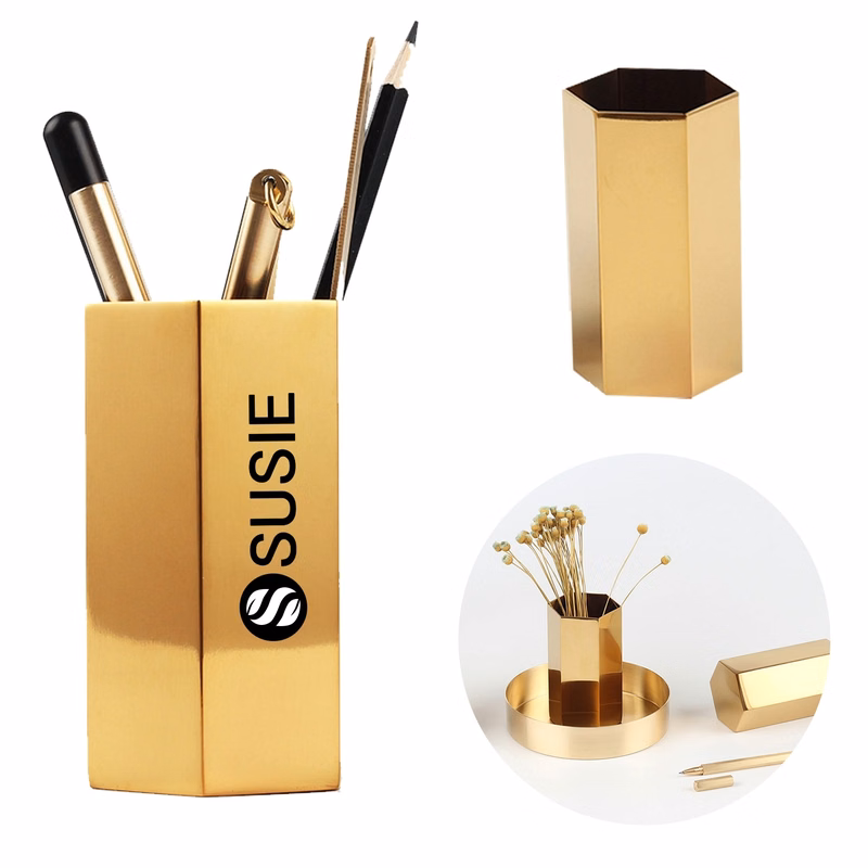 Six-Sided Diamond Pen Holder