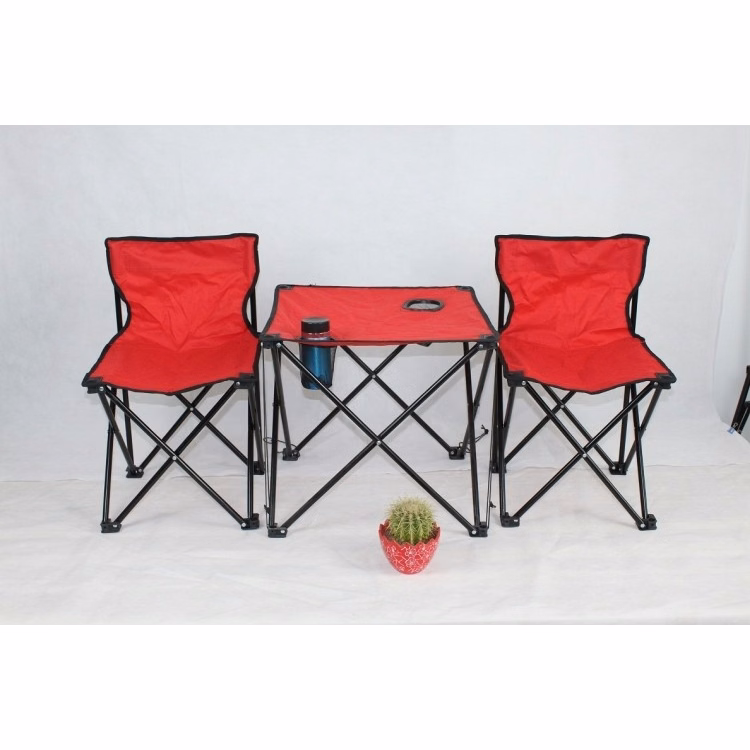 600D Oxford Fabric Beach Camping Chairs / Desk Sets