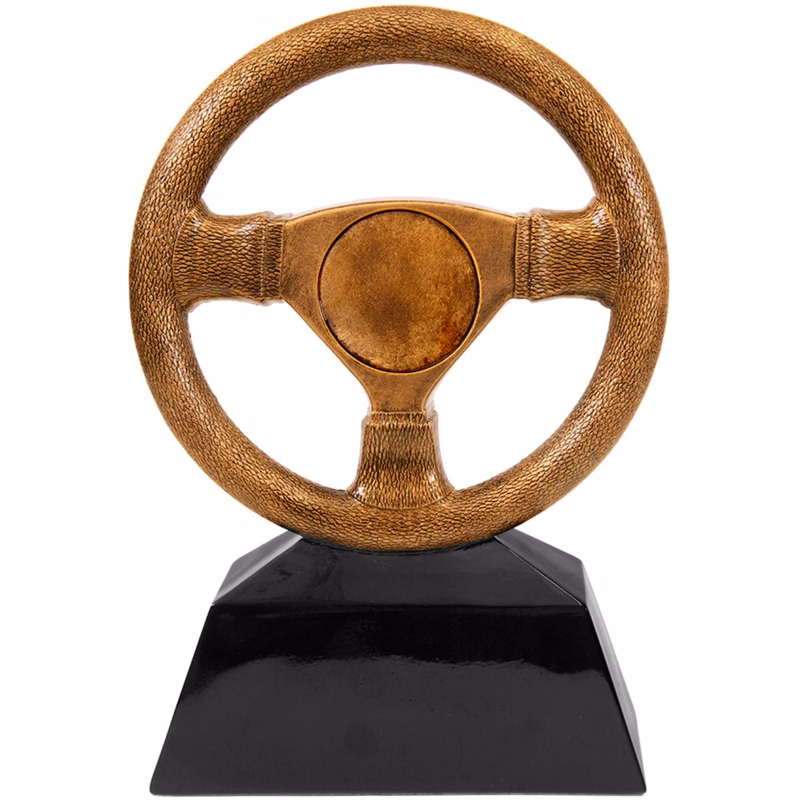 Steering Wheel Resin Award - 10"