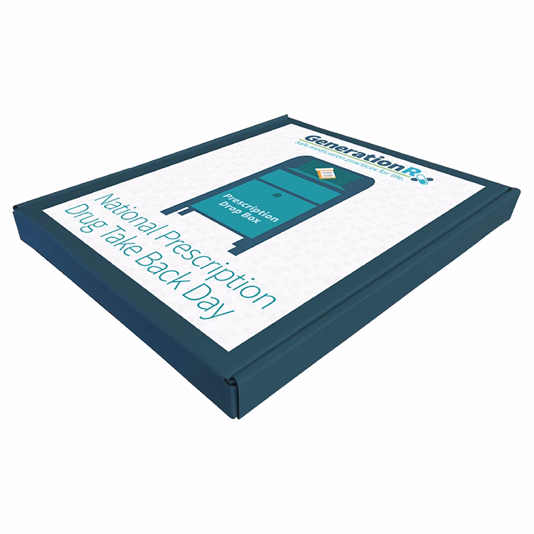 9 1/2" x 11 1/2" x 1" - E-Flute Outside Tuck Box