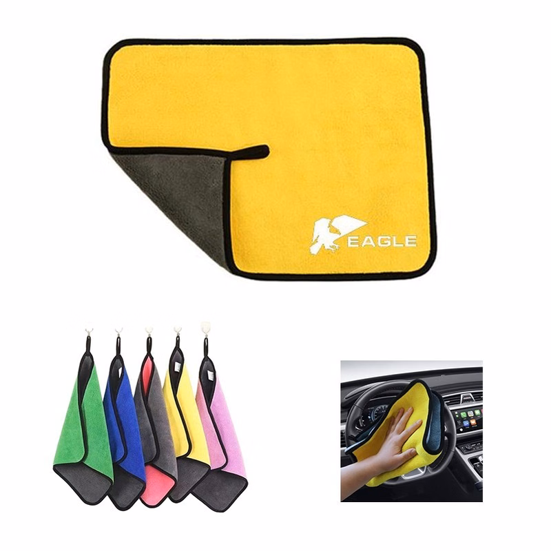 11 13/16" x 15 3/4" Microfiber Cleaning Car Wash Towel