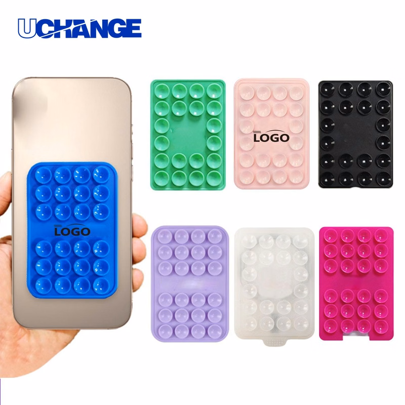 Double Sided Silicone Suction Phone Mount Case
