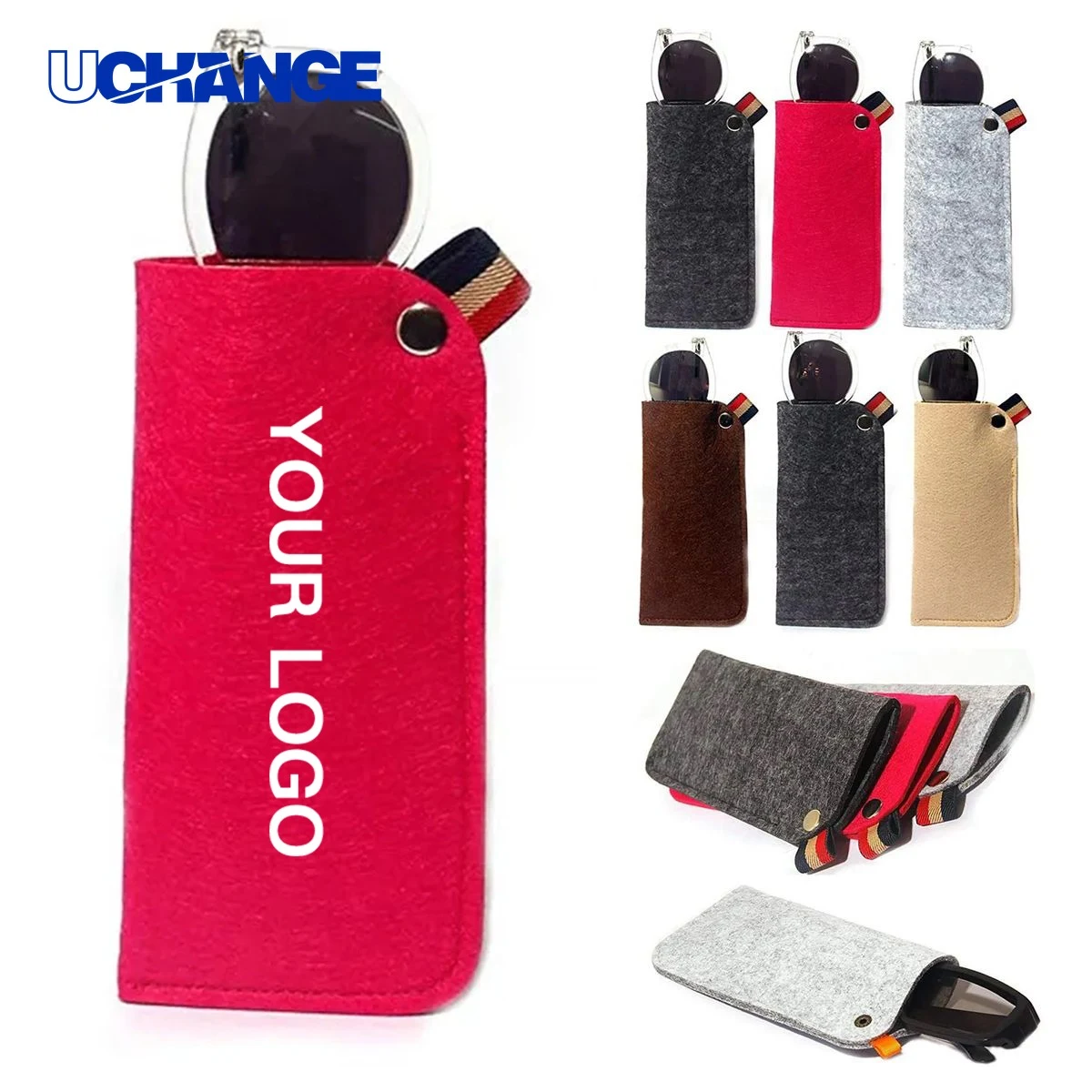 Felt Eyewear Storage Pouch 1