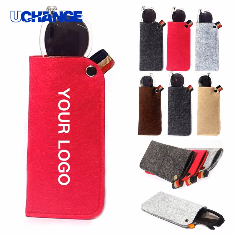 Felt Eyewear Storage Pouch