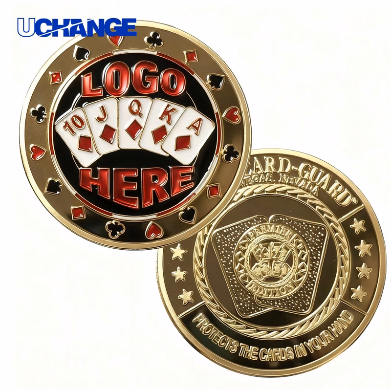 Custom Poker Medal for Awards