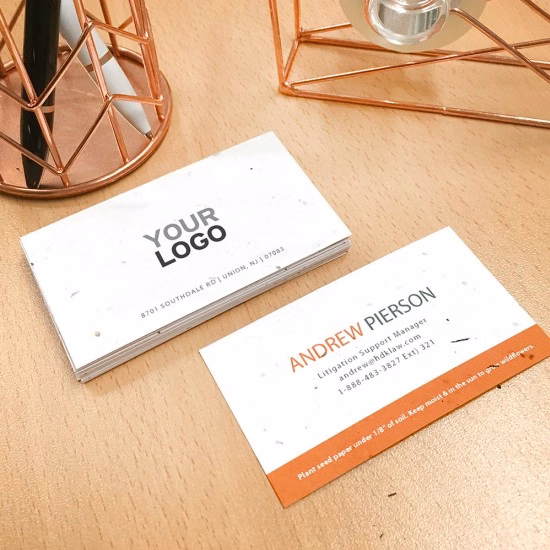 Classic Seed Paper Business Cards