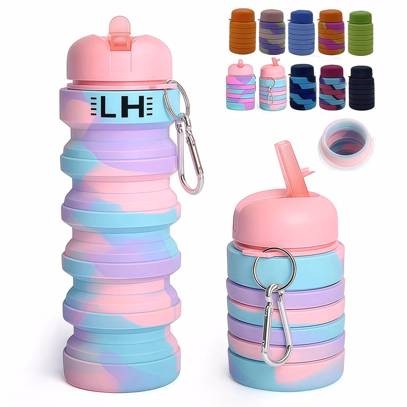 Silicone Foldable Water Bottles