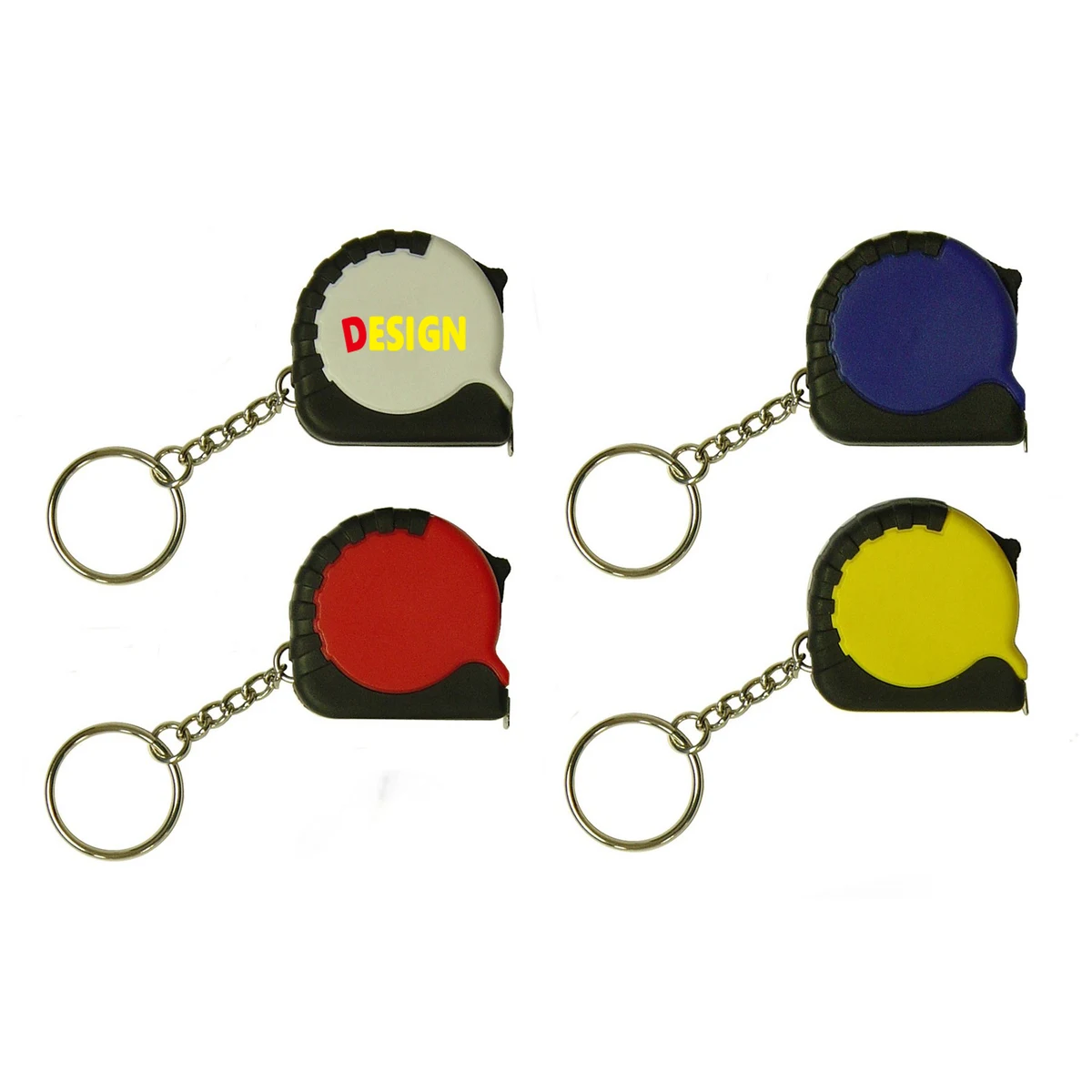 Retractable Tape Measure Ruler Keychain 1