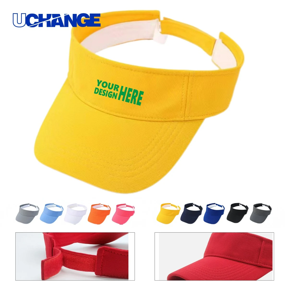 Ventilated Crownless Sun Hat 1