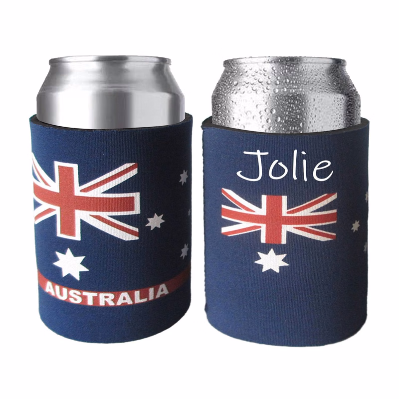 National Flag Diving Material Cup Cover Sleeve