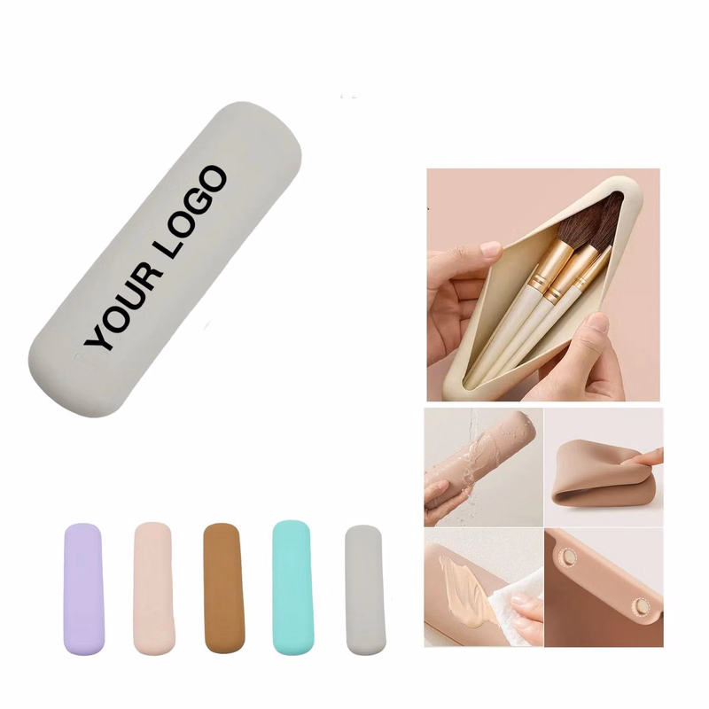 Portable Silicone Cosmetic Brush Keeper