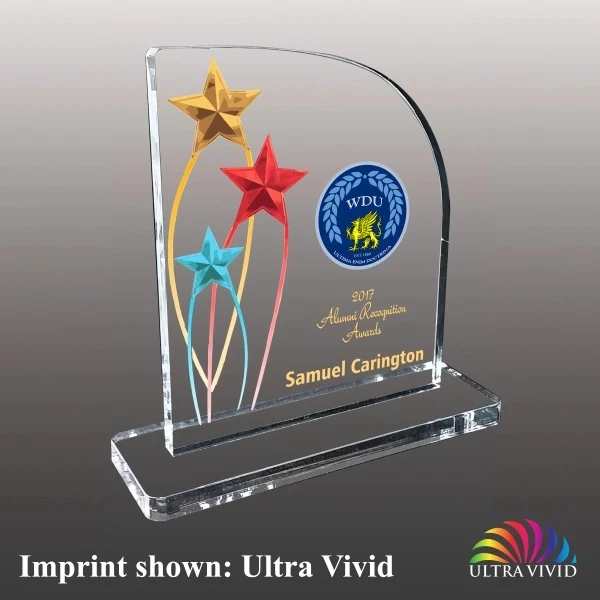 Acrylic Star Award - Ultra Vivid Color 1