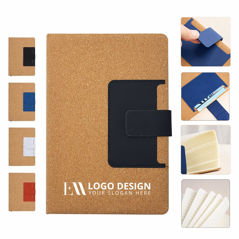 A5 Recycled Journal Notebook with Pen Loop
