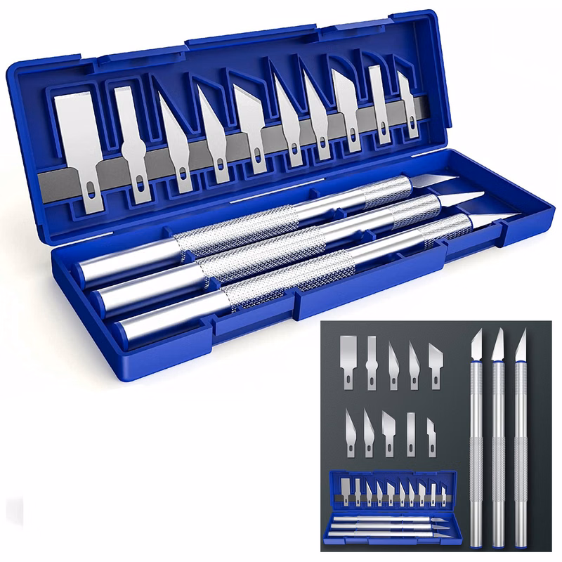 16Pcs Precision Craft Hobby Knife Kits