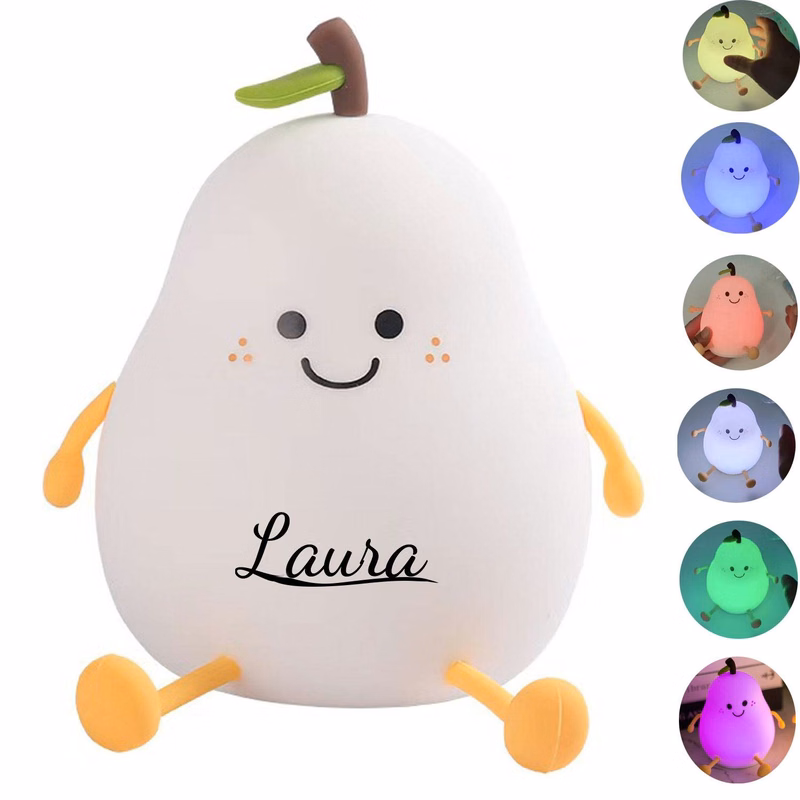 Tap-Control Kids Household Silicone Night Light