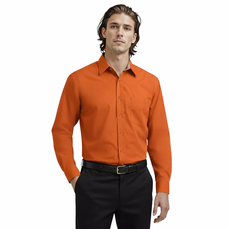 Men's L/S Fine Line Twill Shirt