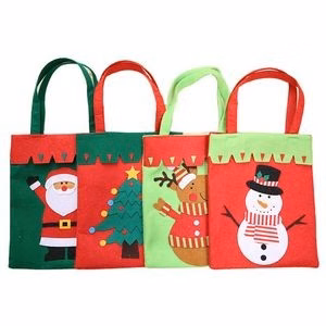 Christmas Handle Portable Treat Candy Bags