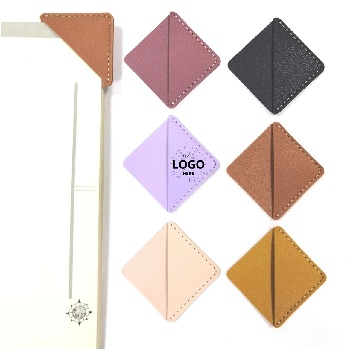 Leather Diamond Bookmark 1