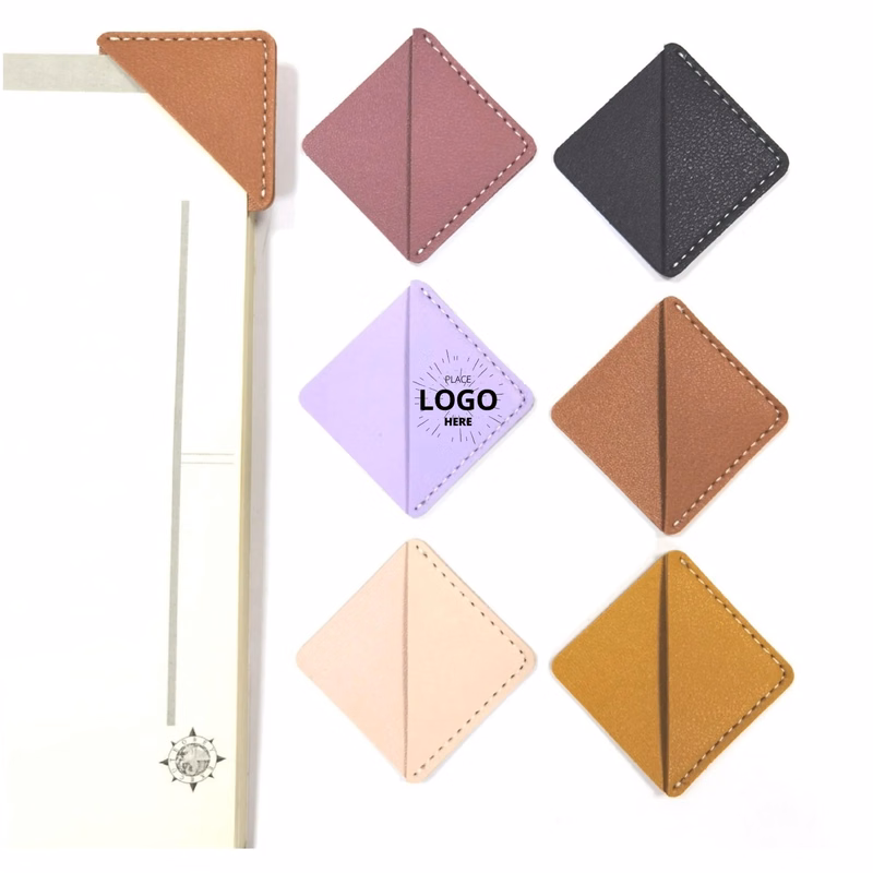 Leather Diamond Bookmark
