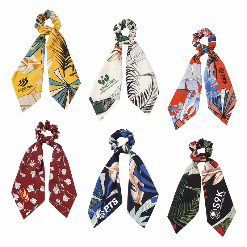 Elastic Chiffon Hair Scrunchies