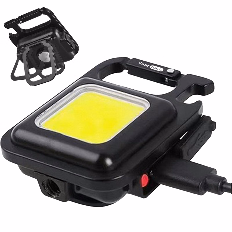 Aluminum Multi Functional Emergency Light Keychain
