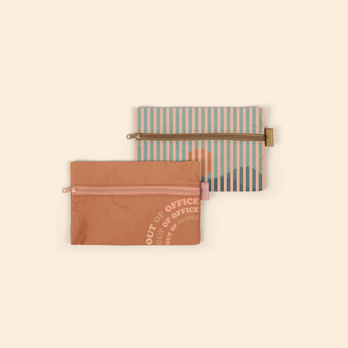 ZIP FRONT POUCHES - 4CP NYLON - SMALL 1