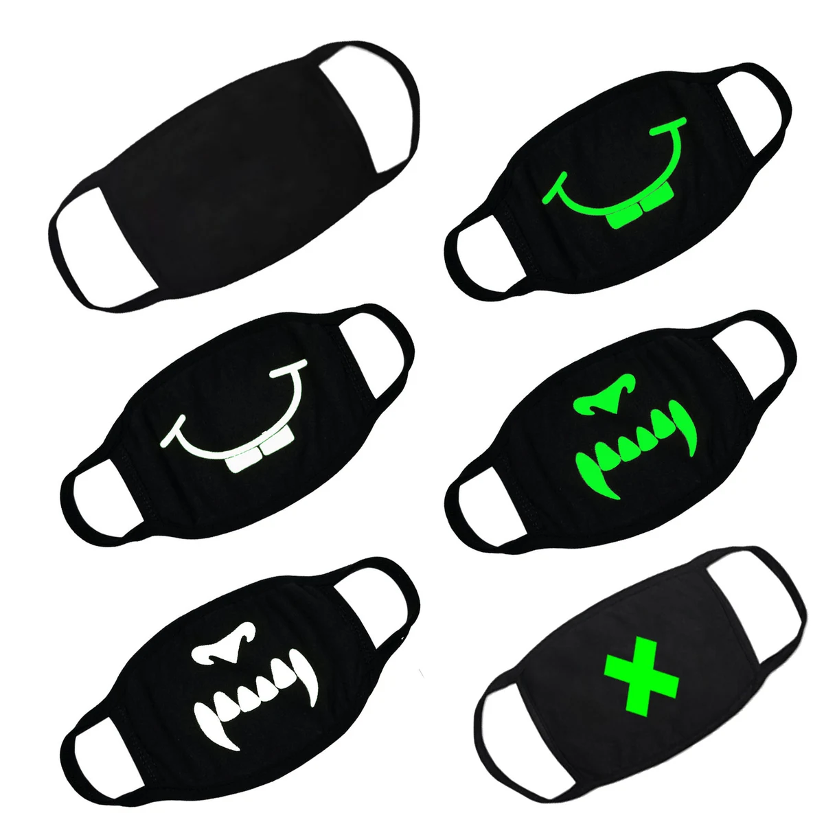 Glow In The Dark Face Mask 1