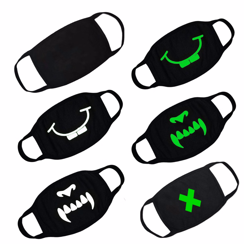 Glow In The Dark Face Mask