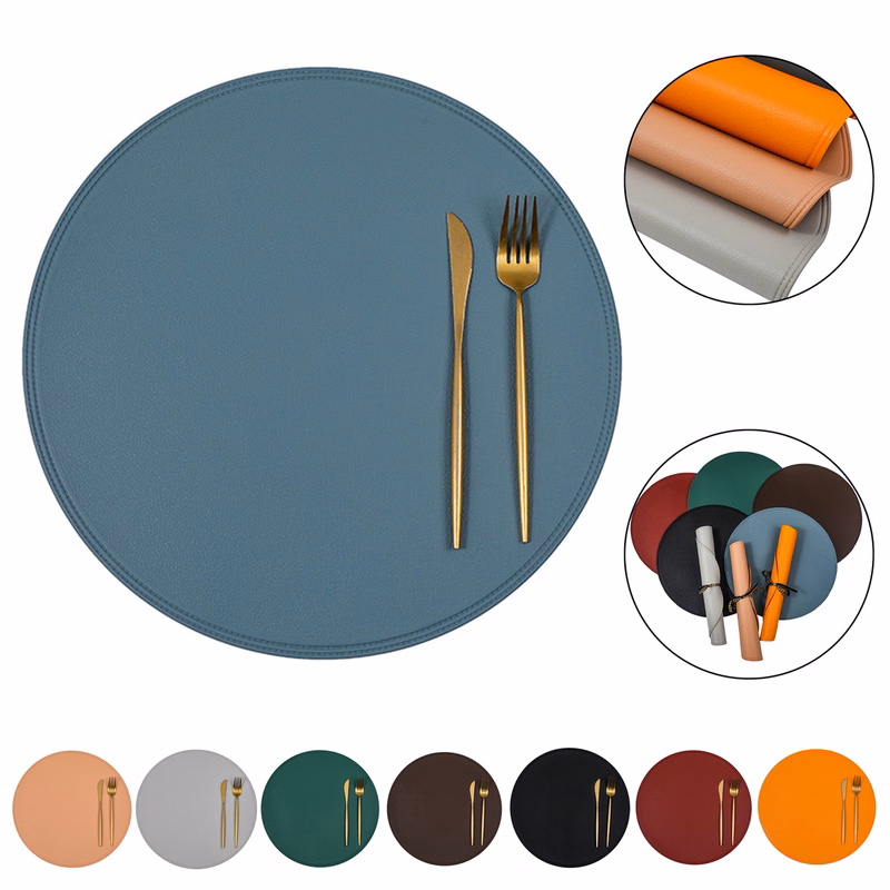 Home Dining Round Waterproof Mat