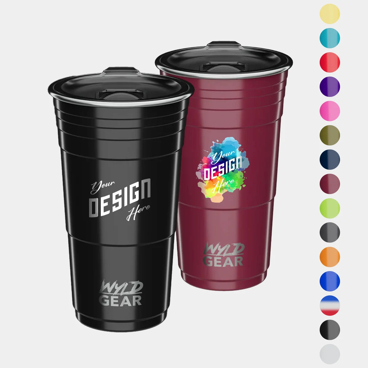16 oz Wyld Gear® Stainless Steel Vacuum Insulated Party Cup 1