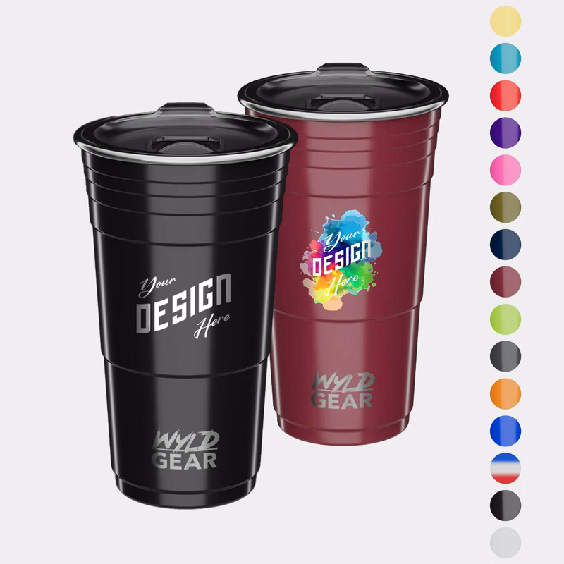 16 oz Wyld Gear® Stainless Steel Vacuum Insulated Party Cup