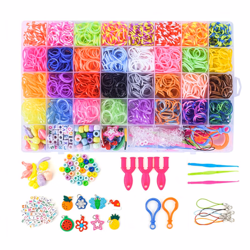 1800+ Rubber Band Bracelet Kit