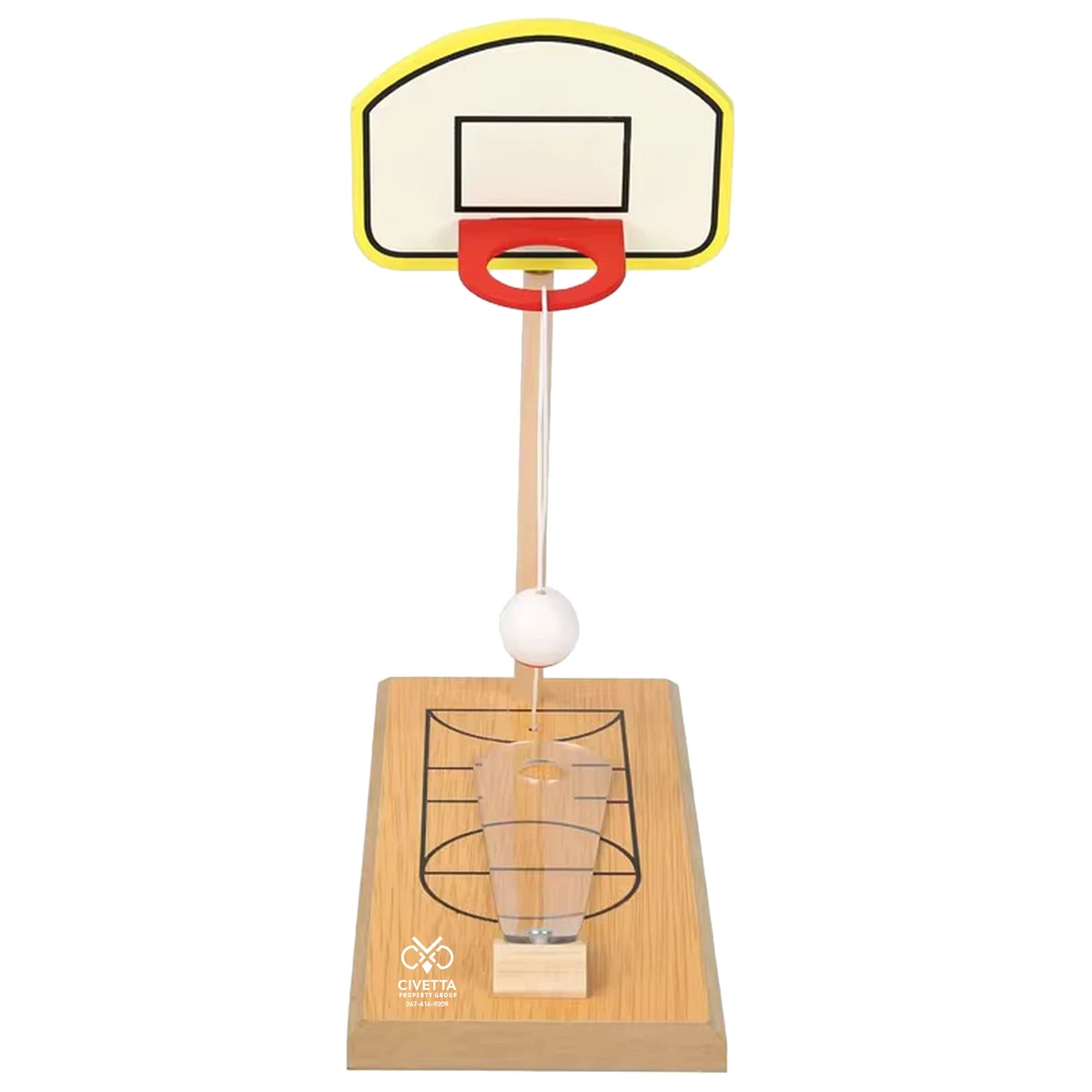 Mini Wooden Desktop Basketball Game 1