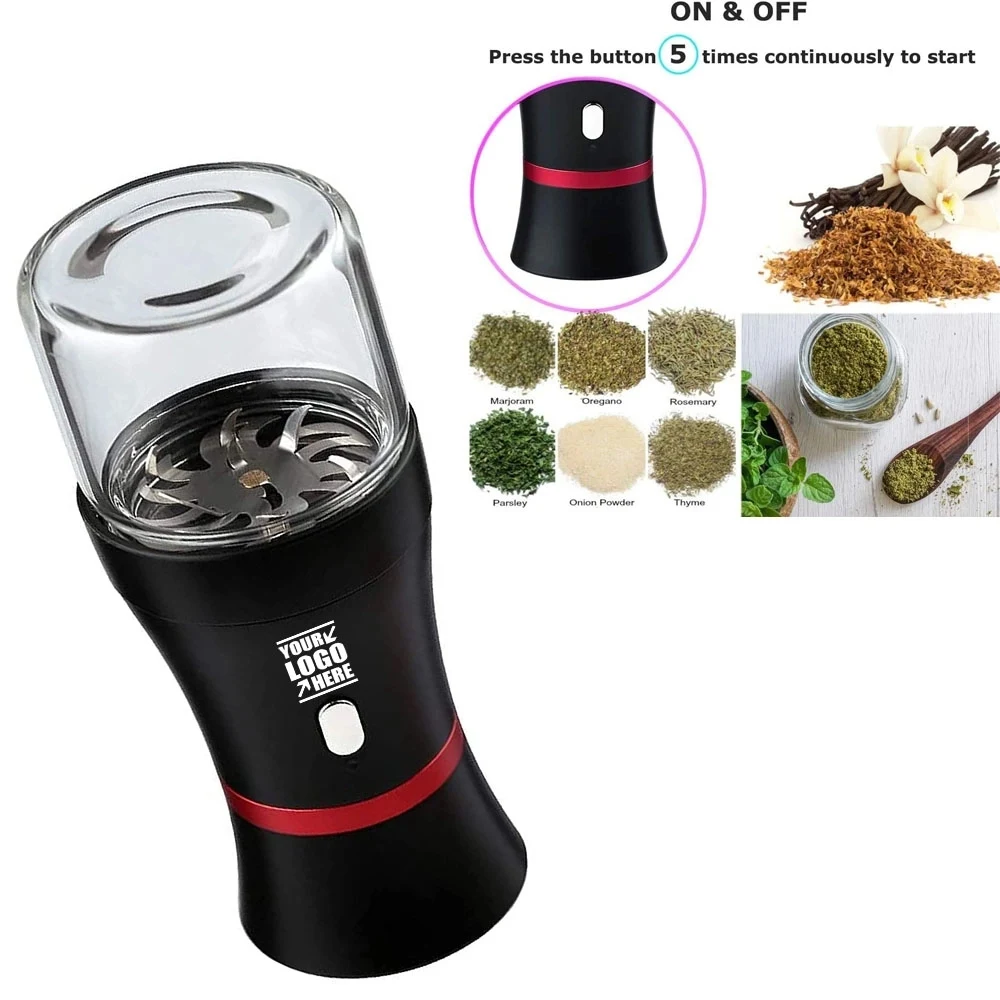 Usb Rechargeable Automatic Electric Herb Grinder 1