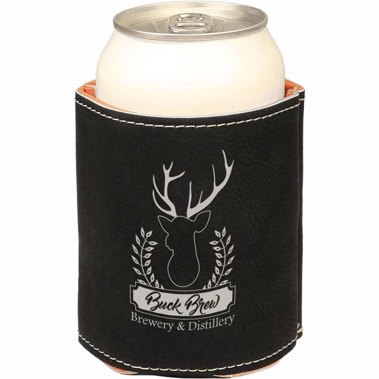 Black Leatherette Beverage Holder